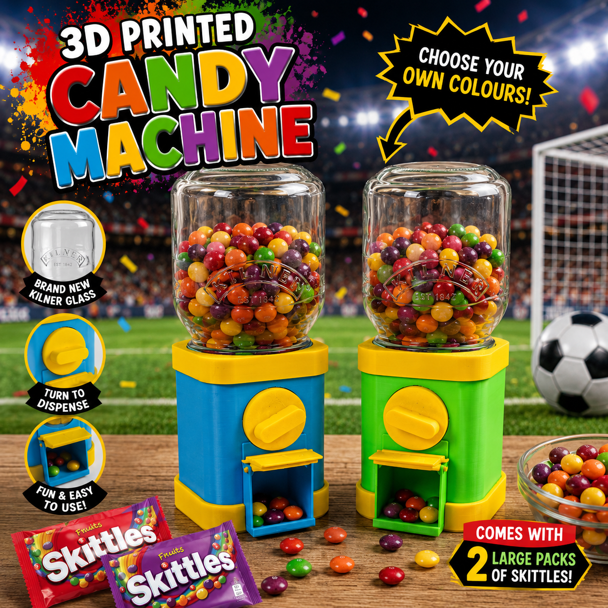 3D Printed Candy Machine