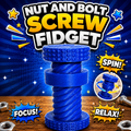Large Nut and Bolt Screw Fidget
