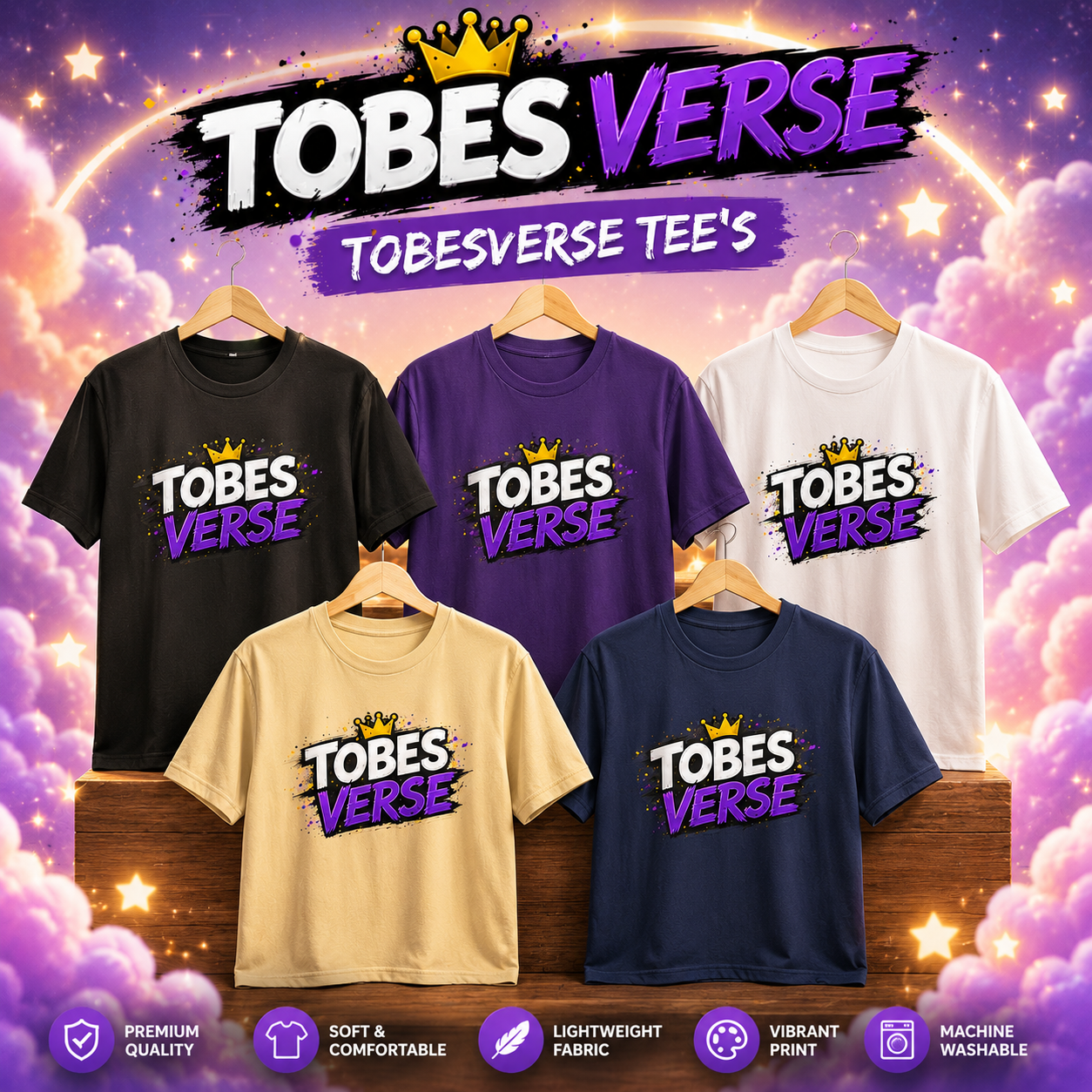 Tobesverse Logo T-Shirt