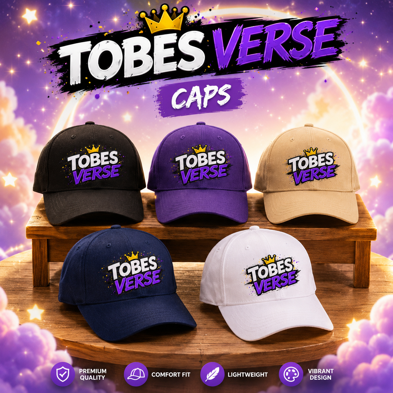 Tobesverse Logo Cap