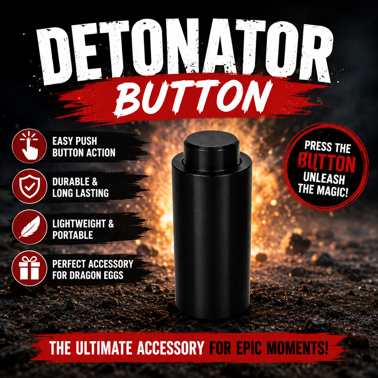 Detonator Button Fidget
