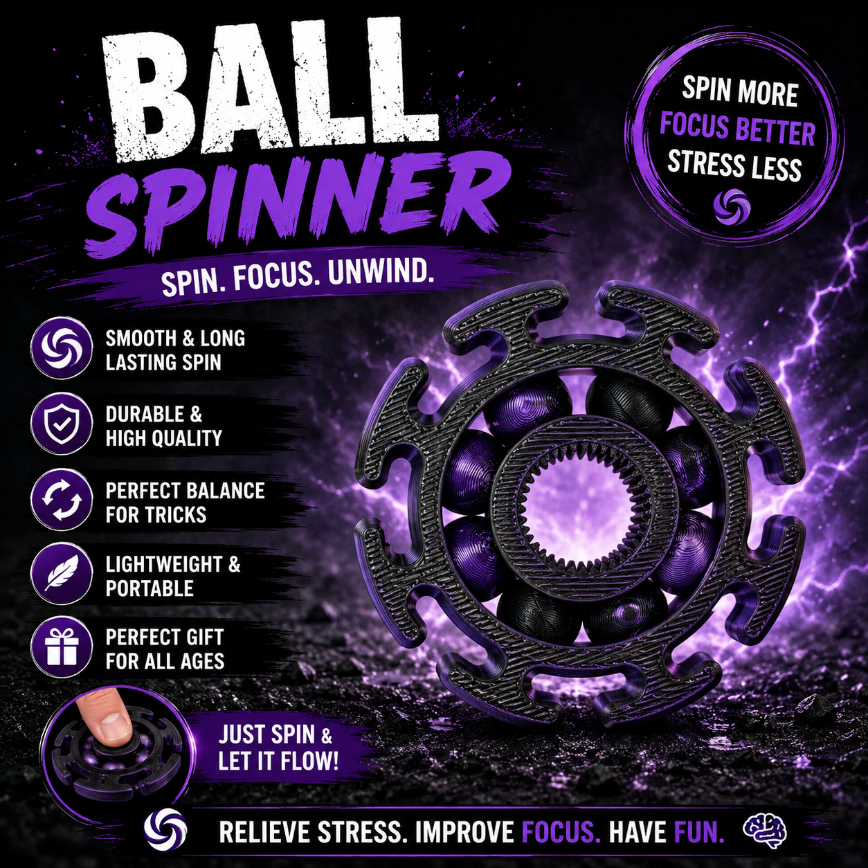 Ball Spinner Fidget