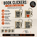 Book Clicker Keyring