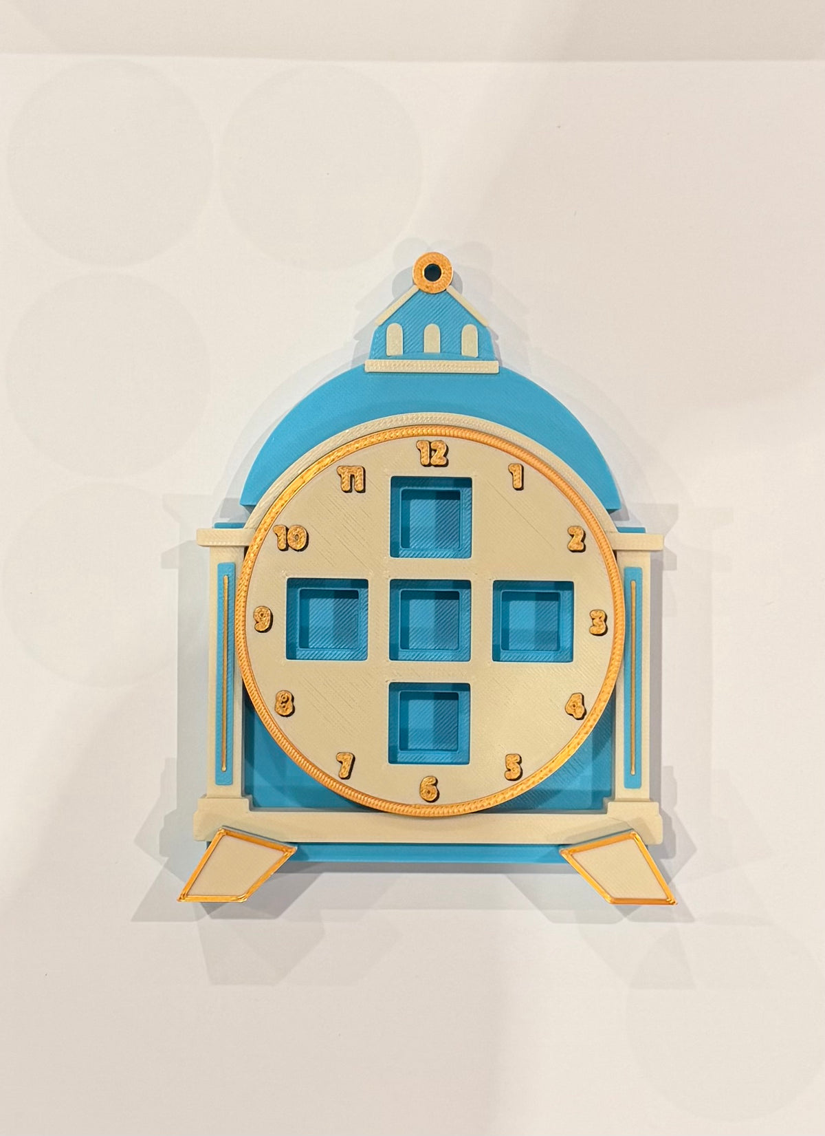 Clock Tower Clicker Keyring – Choose Your 5 Keys