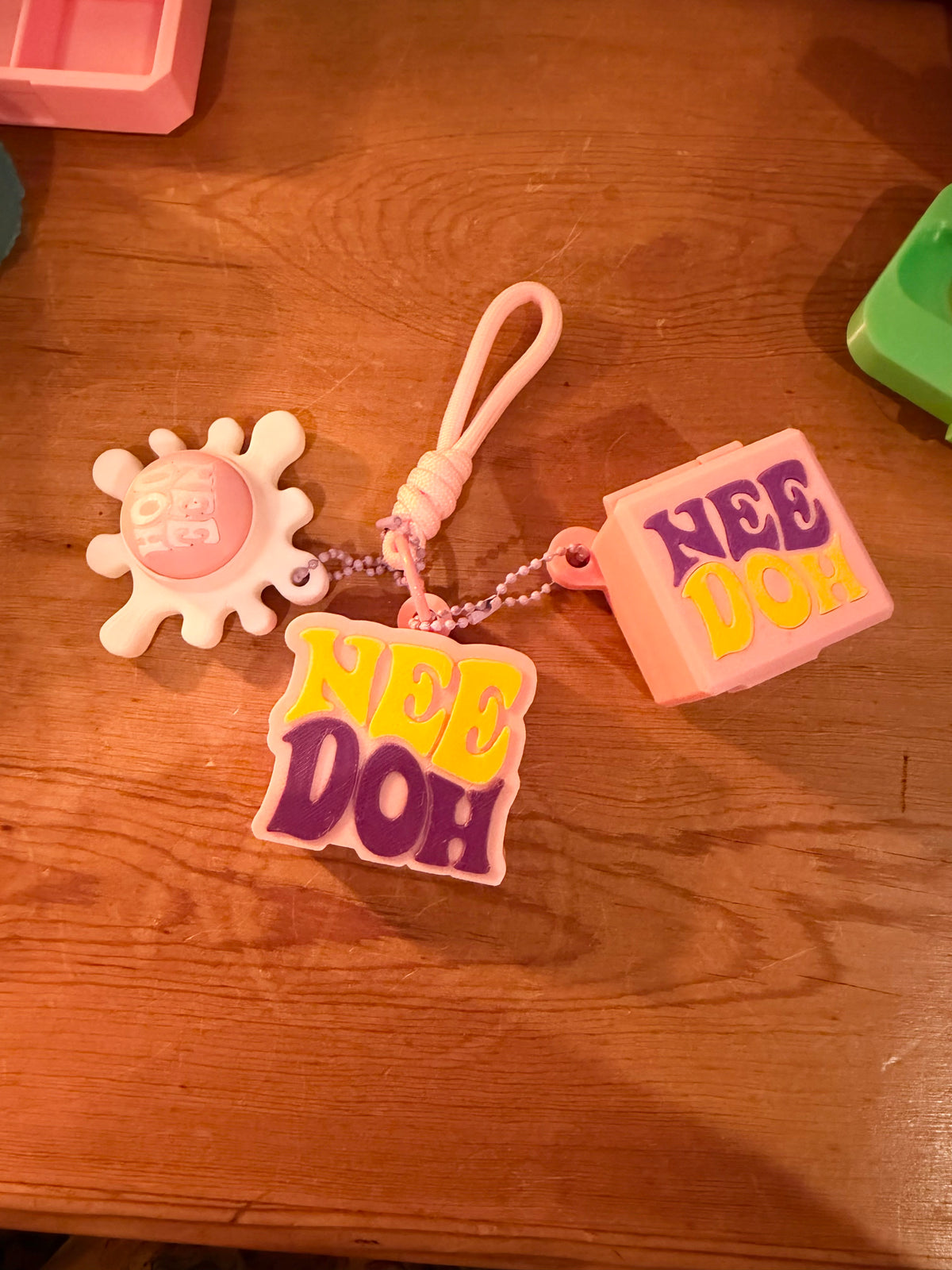 NeeDoh Keyring Bunch