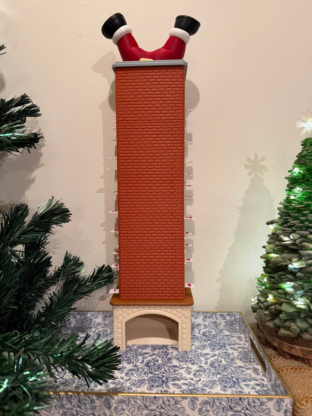 Santa Chimney Advent Calendar