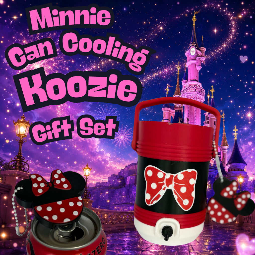 Minnie Koozie Gift Set