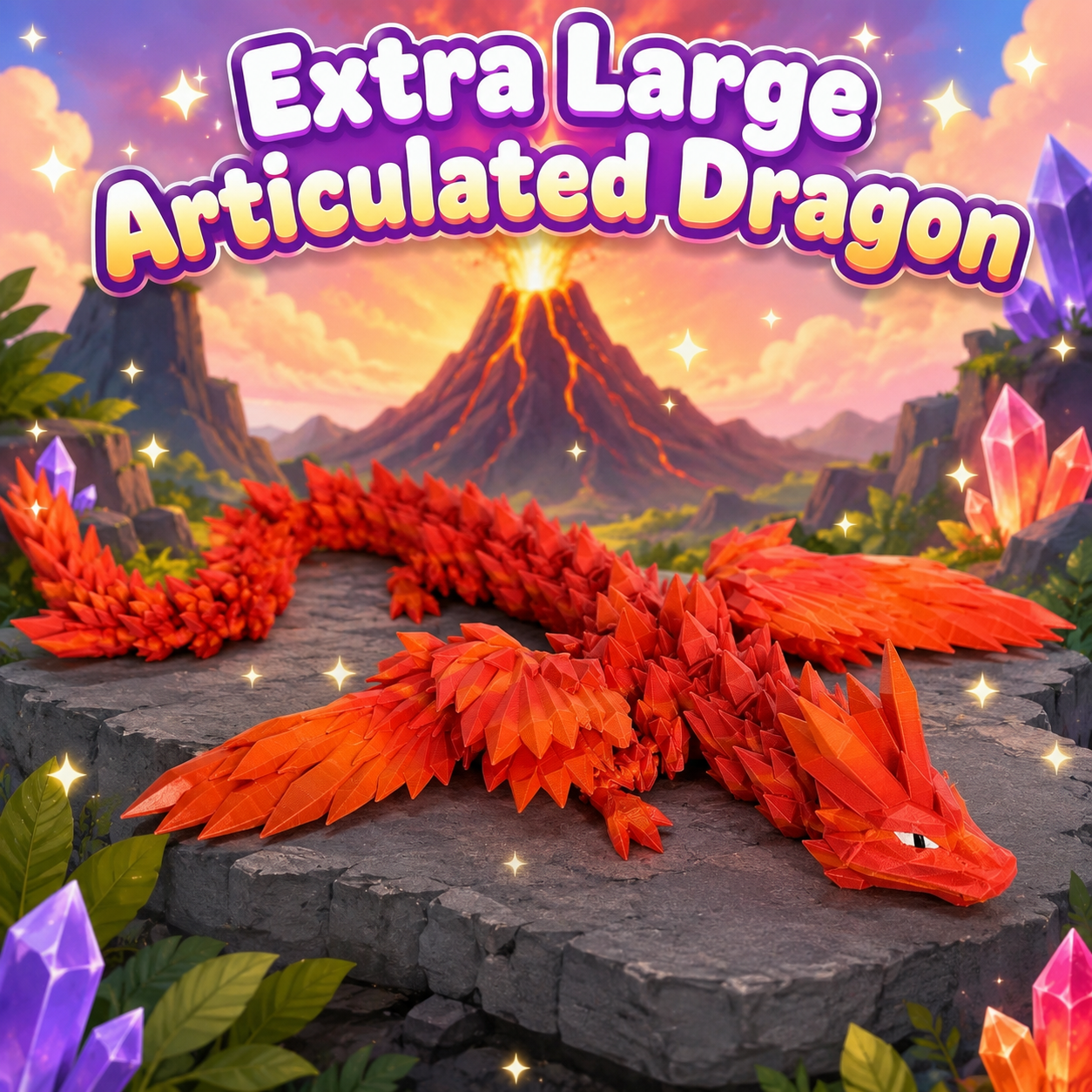 Extra Large Flexi Dragon