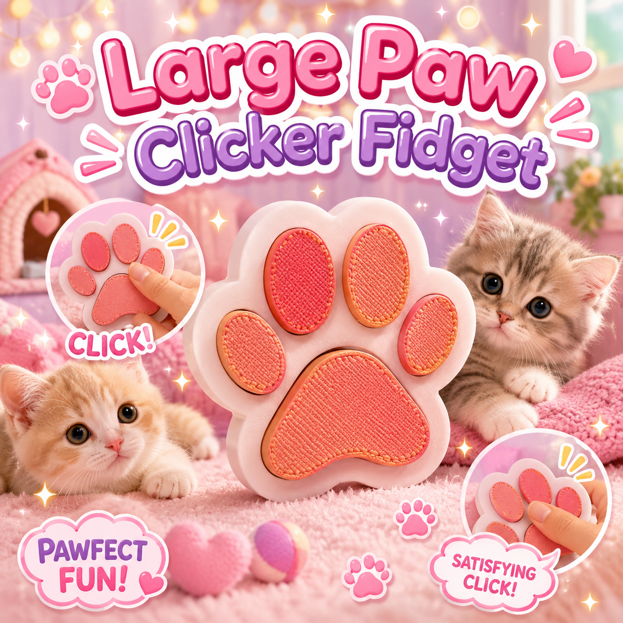 Large Paw Clicker
