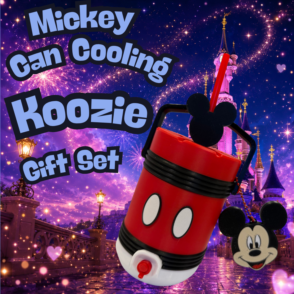 Mickey Koozie Gift Set