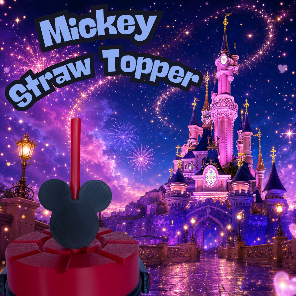Mickey Straw Topper