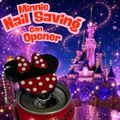 Minnie Nail Saver Can Opener Keyring