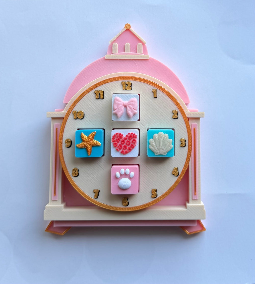 Clock Tower Clicker Keyring – Choose Your 5 Keys