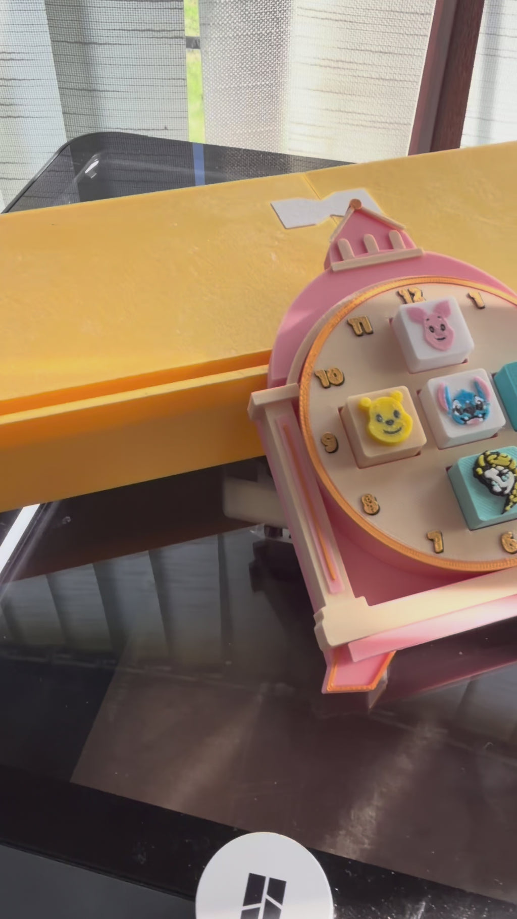 Clock Tower Clicker Keyring – Choose Your 5 Keys