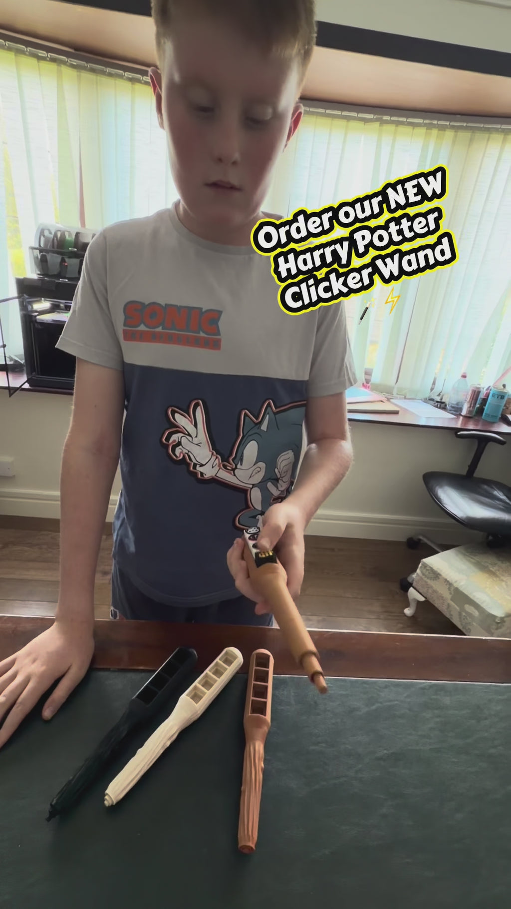 Harry Potter Inspired Clicker Wand