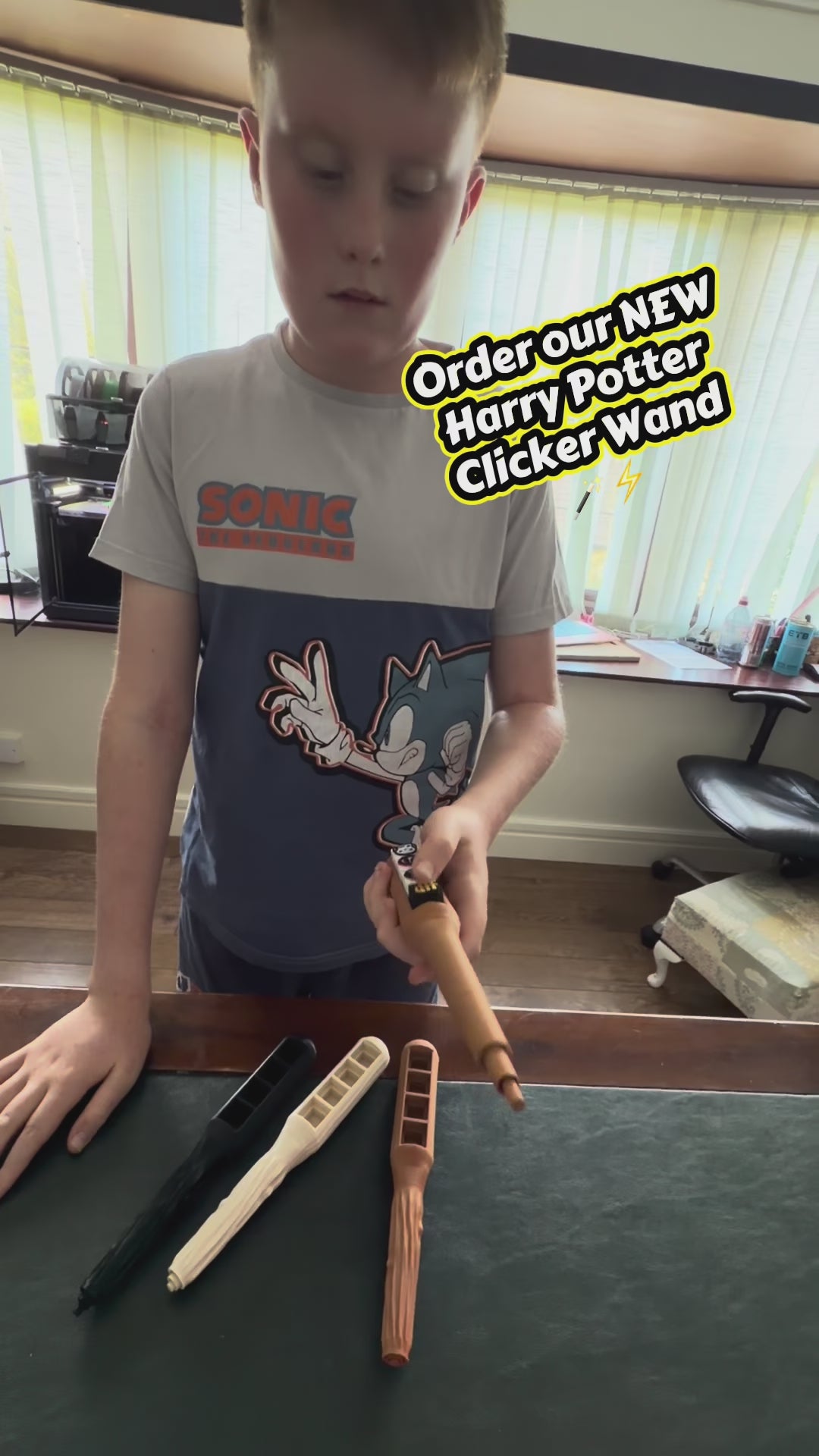 Harry Potter Inspired Clicker Wand
